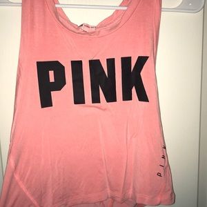 PINK muscle tee